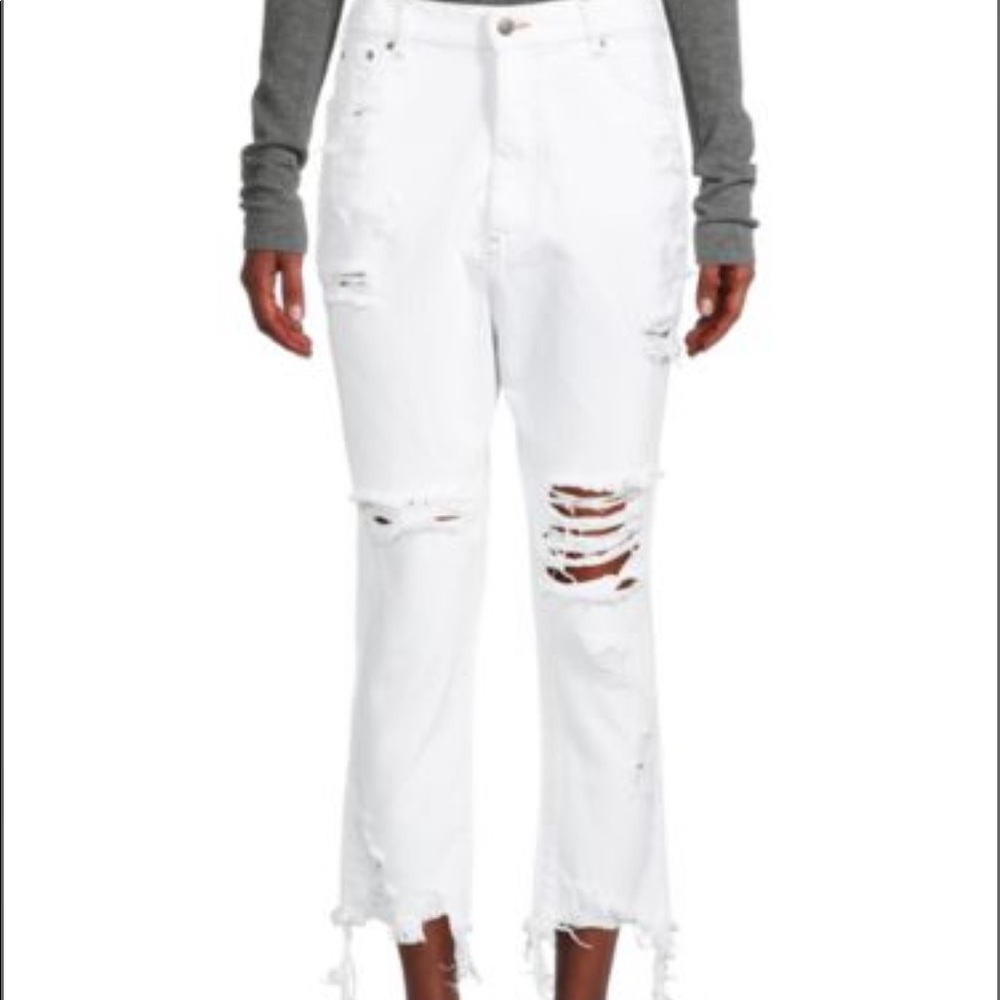 Ser o ya dropped crotch mid rise jeans